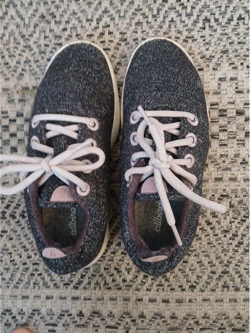 Allbirds Wool Runner Mizzle Sneakers Athletic Shoes Gray Womens Size 6